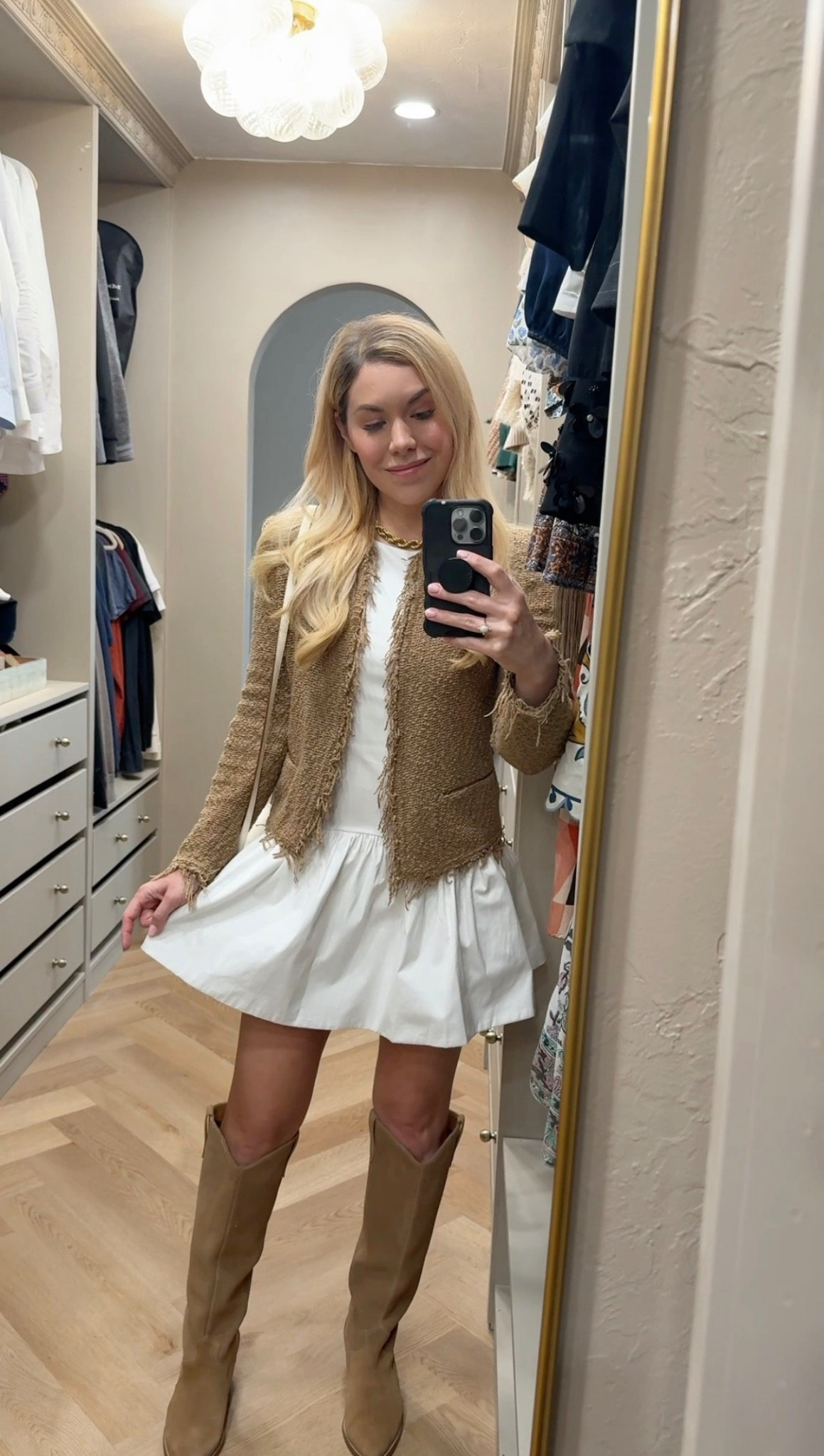 Love this IRO jacket (which they don’t make in this color anymore) but linked to it in black and white and a similar version for less.

#LTKgrwm #LTKSeasonal #LTKdayinmylife