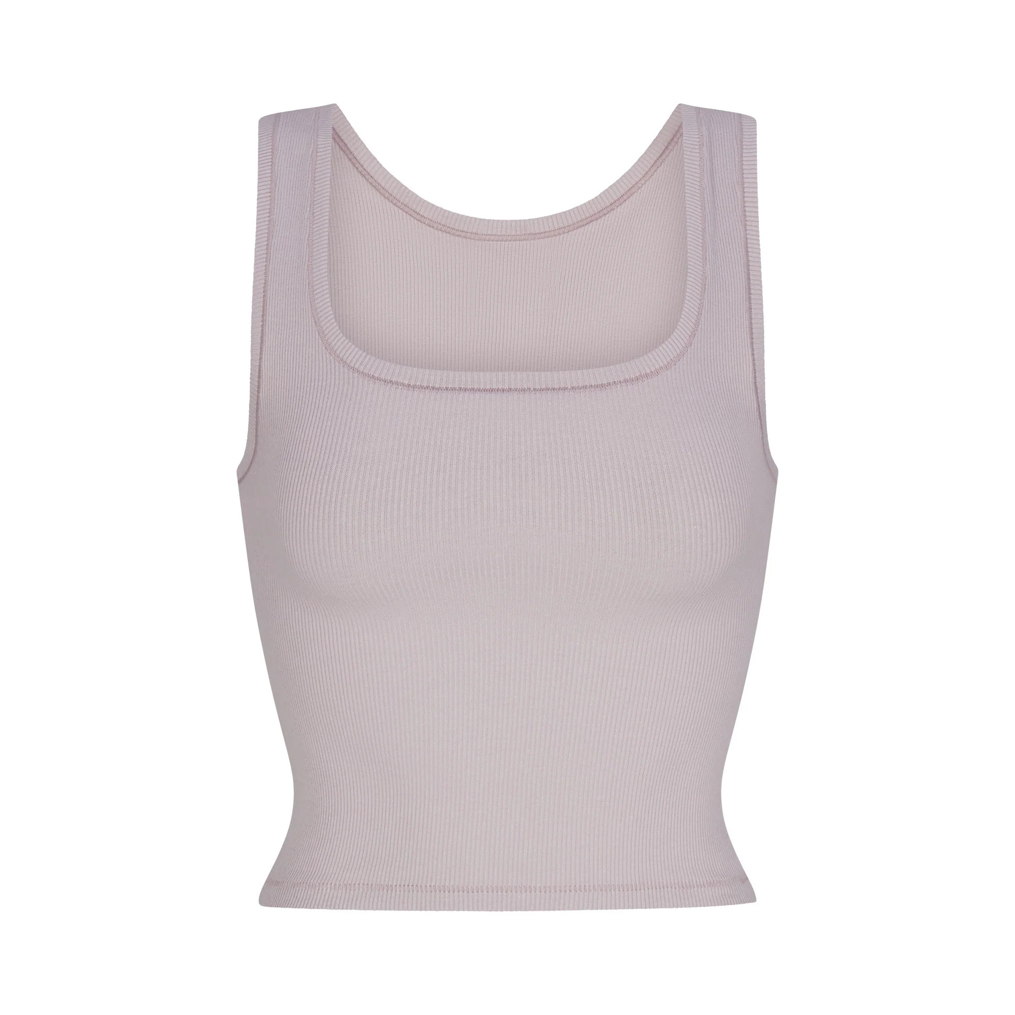 COTTON RIB TANK | OYSTER | SKIMS (US)