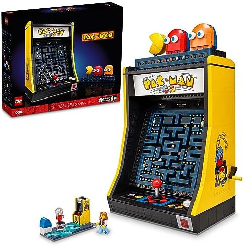 LEGO Icons PAC-Man Arcade Building Kit, Build a Replica Model of a Classic Video Game, Nostalgic ... | Amazon (US)