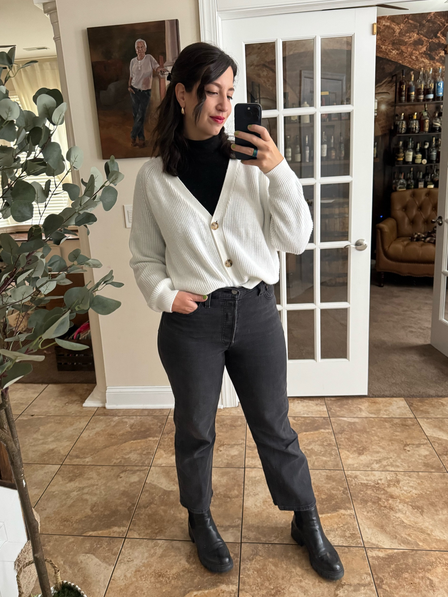 Layering with a turtleneck.

#LTKMidsize #LTKStyleTip #LTKSeasonal