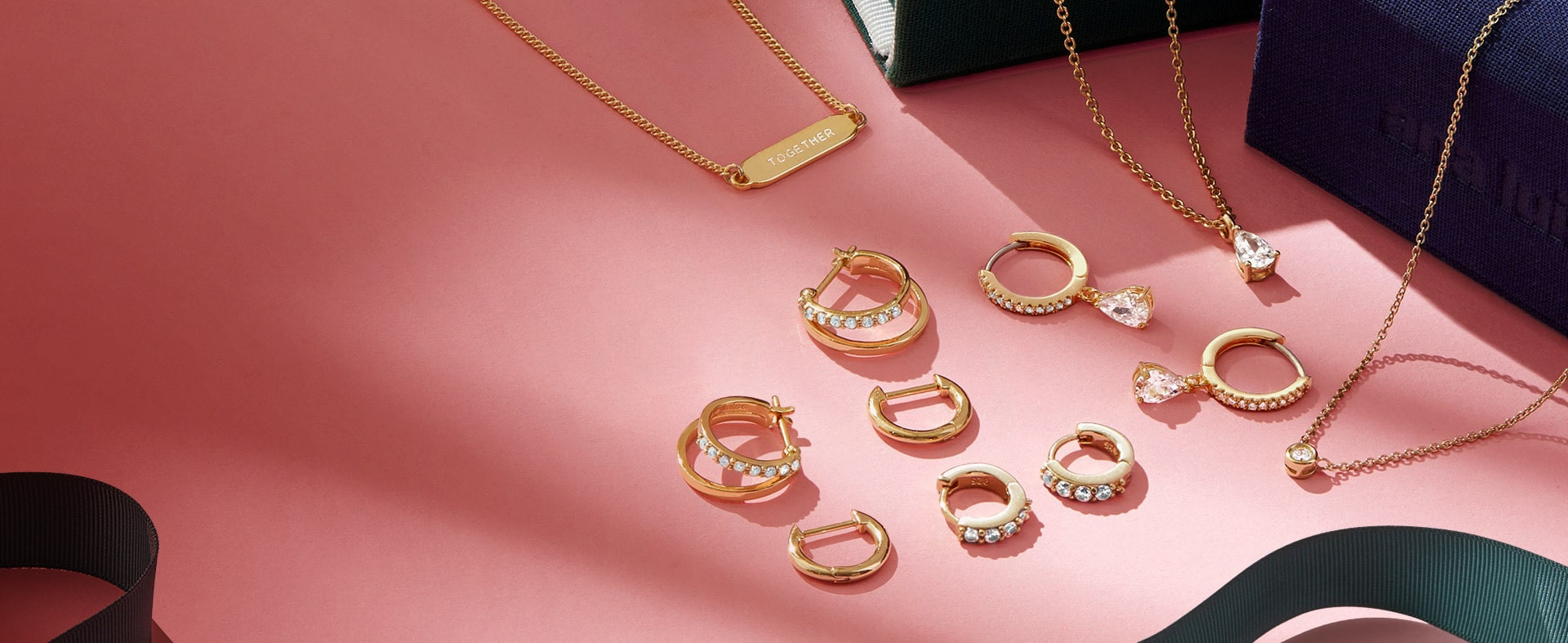 Pearl Huggie Hoops - Frida | Ana Luisa