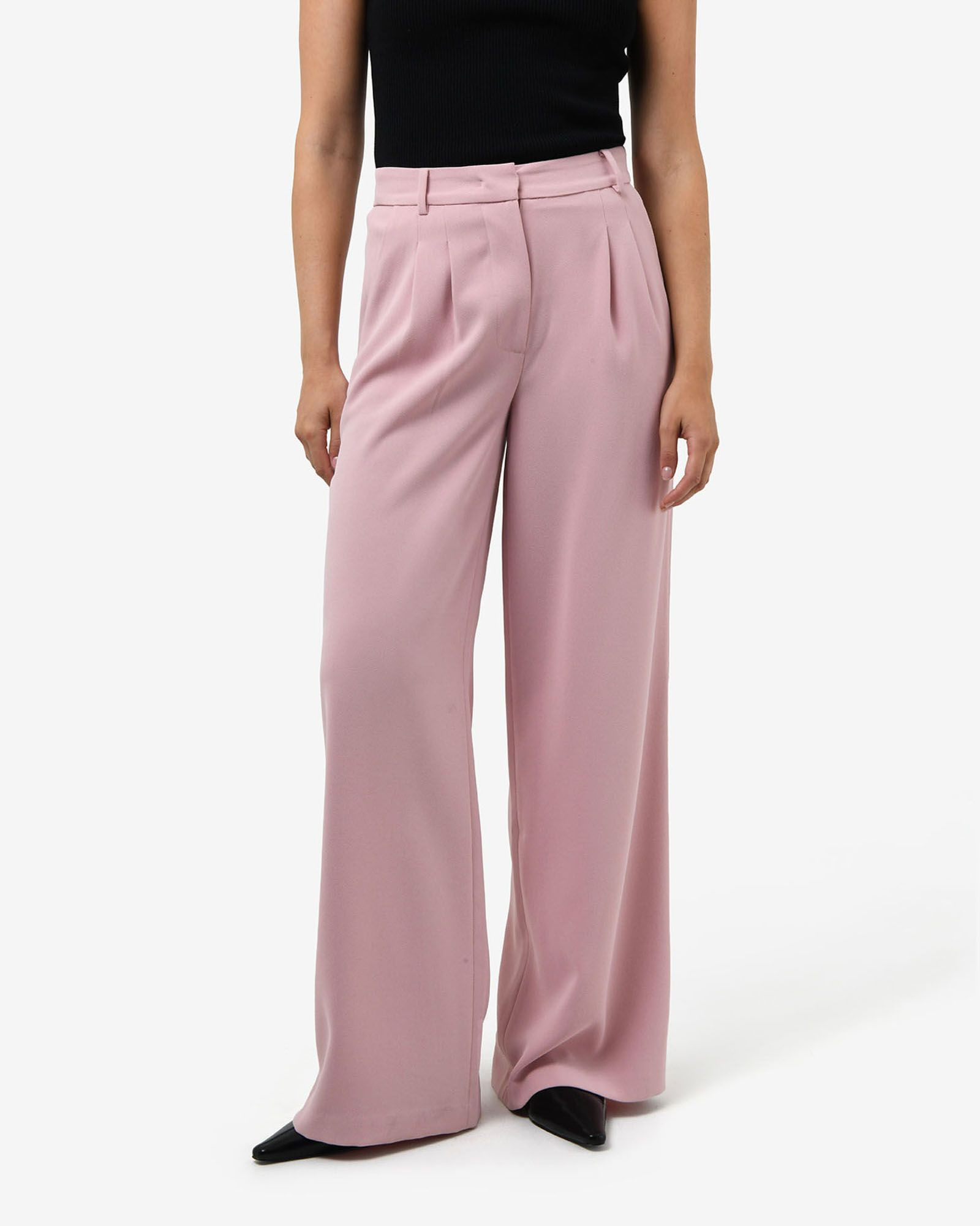 Rumy Wide Leg Tailored Pants | FORCAST