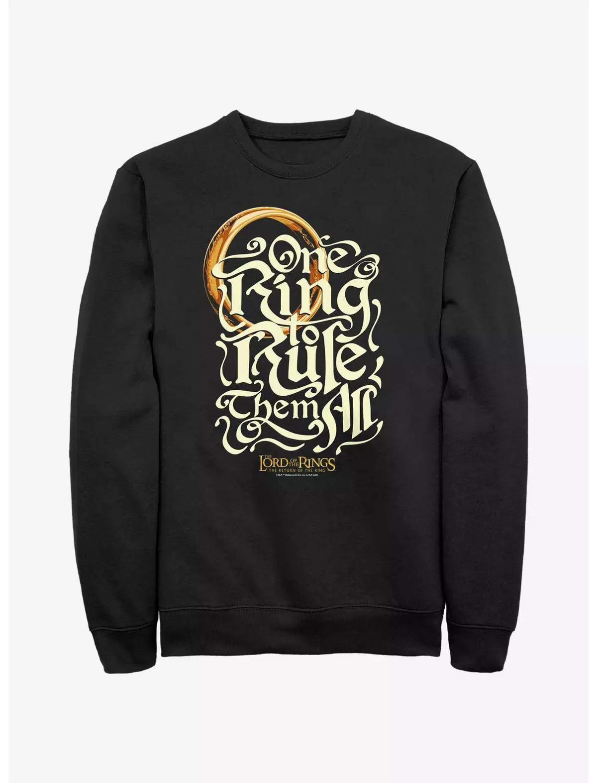 The Lord of the Rings One Ring Rules Sweatshirt | BoxLunch