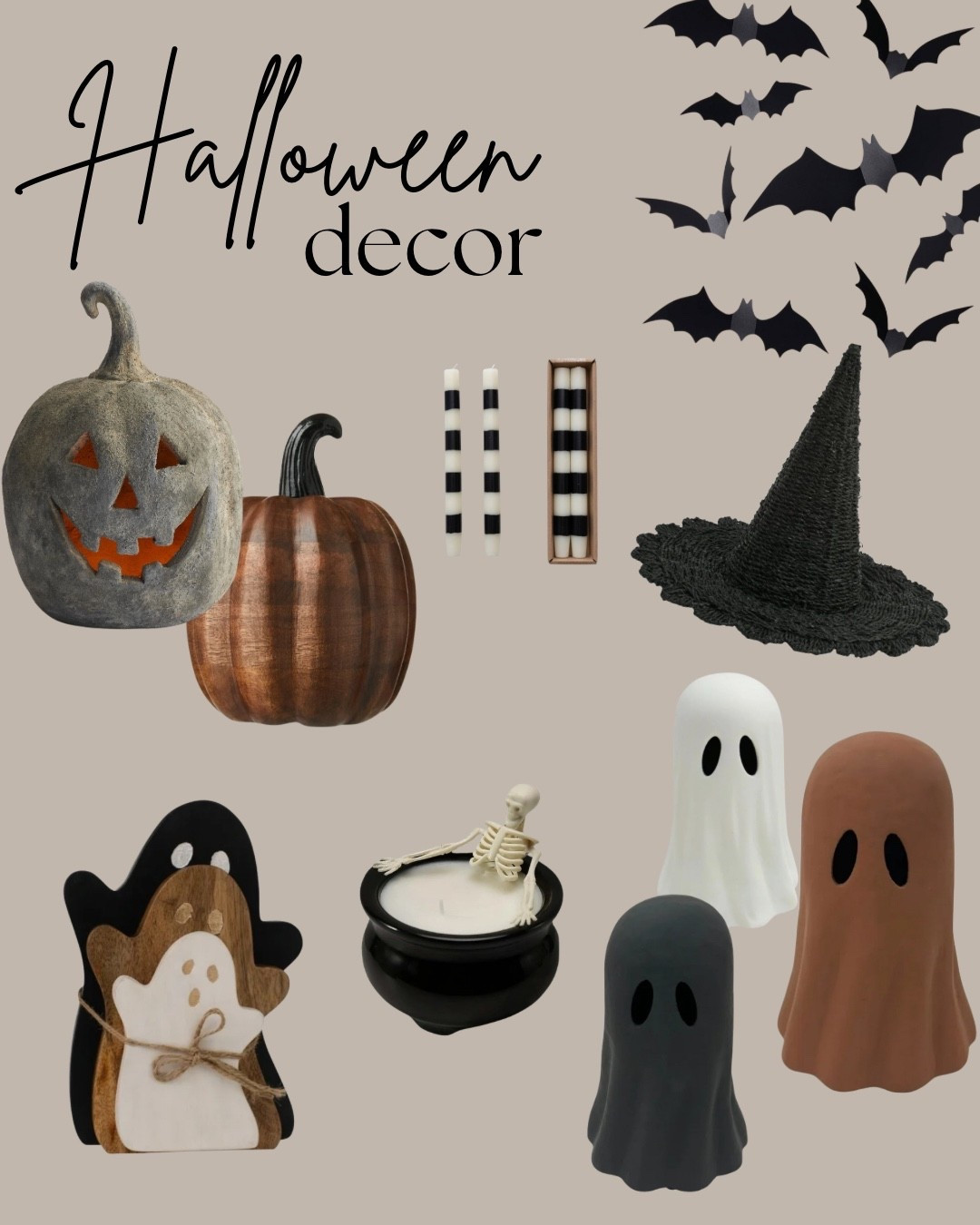 Rounding up some of my favorite Halloween decor finds 🖤
These items are budget friendly and perfect for a spooky festive vibe 👻 

#LTKSeasonal #LTKHalloween #LTKFindsUnder50
