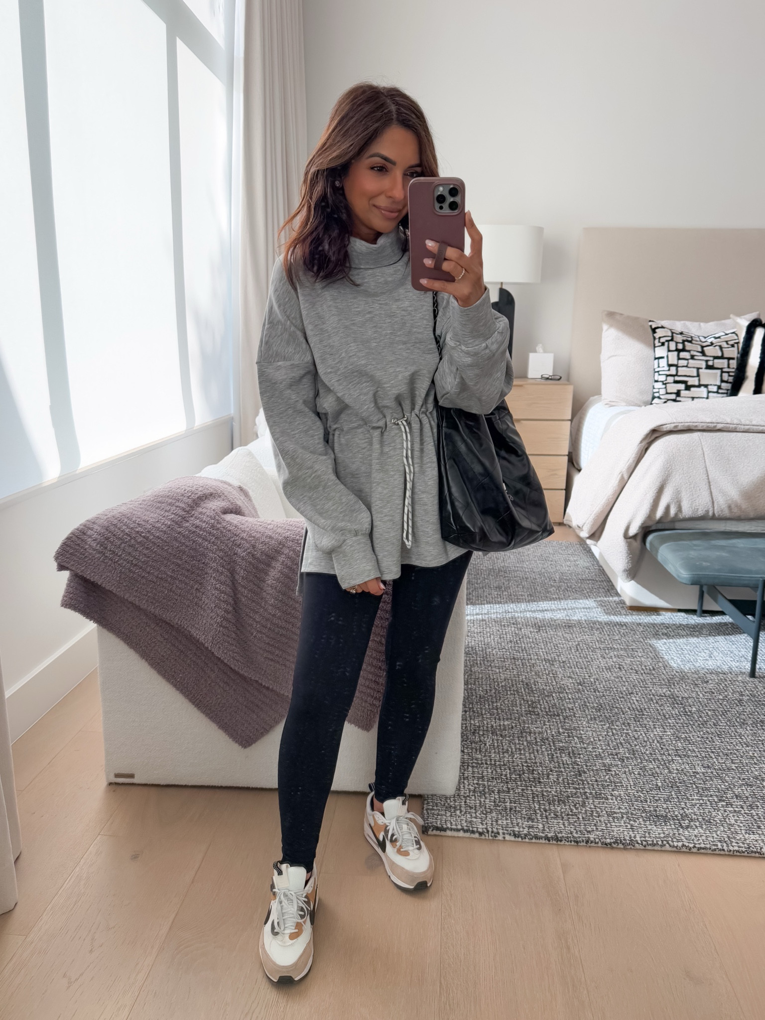 Weekend wear/ sports mom outfit
Wearing a small in Amazon pullover & xs in fleece lined leggings

#LTKFindsUnder50 #LTKStyleTip