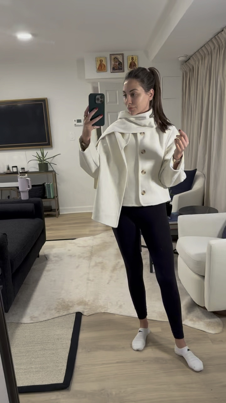 Love this jacket with the removable scarf and it’s on sale! Feels really high-end for the price

#LTKsalealert #LTKSeasonal #LTKfindsunder100