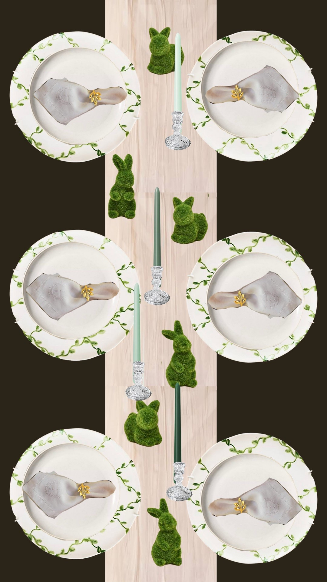 I’ve been deciding on how I’m going to do our Easter tablescape, and this family friendly Easter tablescape just might be my favorite! The kiddos will love the green Easter bunnies! 

Easter tablescape
Tablescape
Easter table setting
Table setting
Family Easter tablescape
Family Easter table setting
Easter decor
Easter table inspo
Easter inspo
Traditional plates 
Floral plates
Table runner
Neutral table runner 
Candlesticks
Candlestick holders

#LTKParties #LTKHome #LTKSeasonal