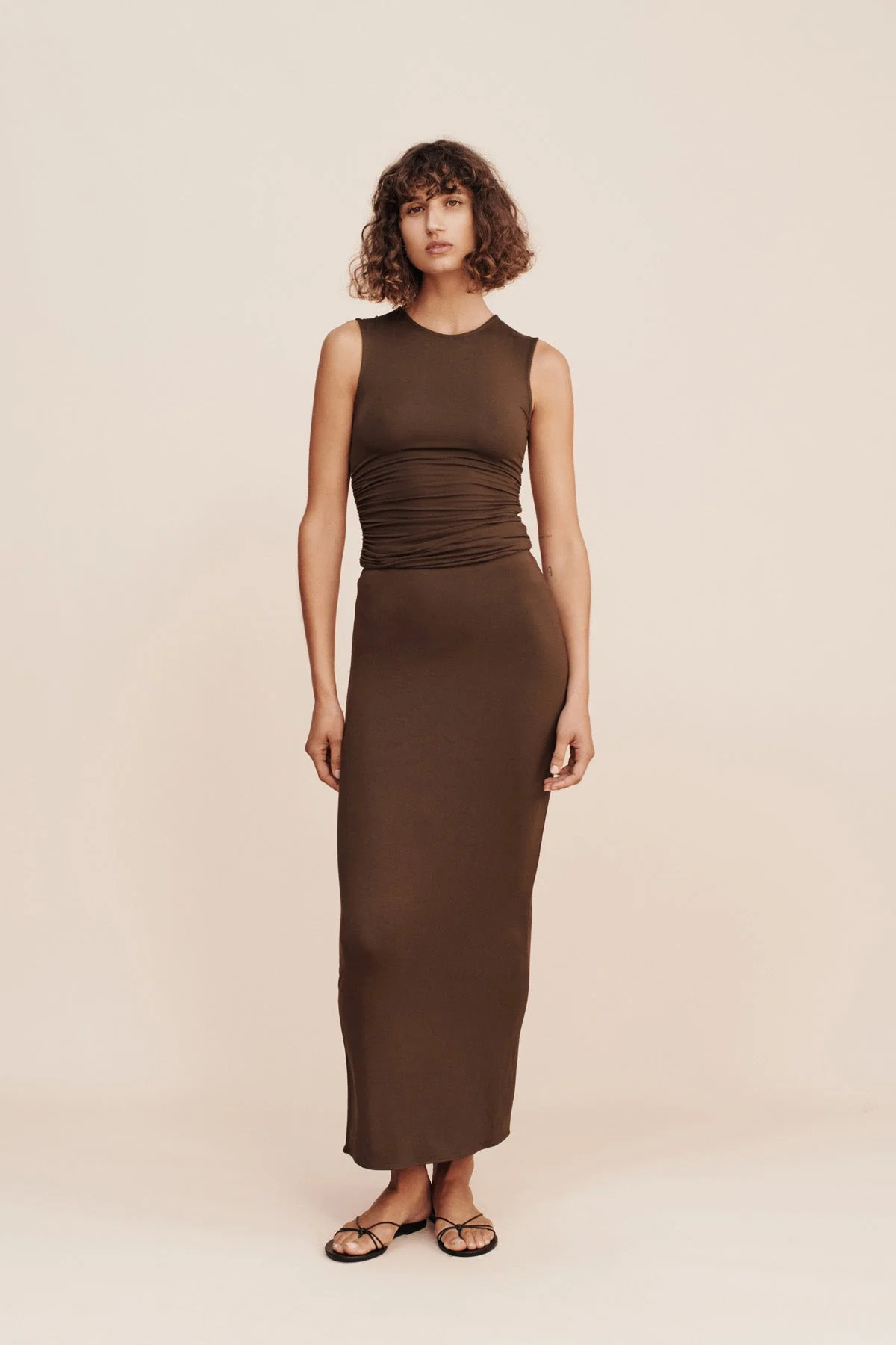 OSCAR SKIRT - DARK CHOCOLATE | POSSE (US)