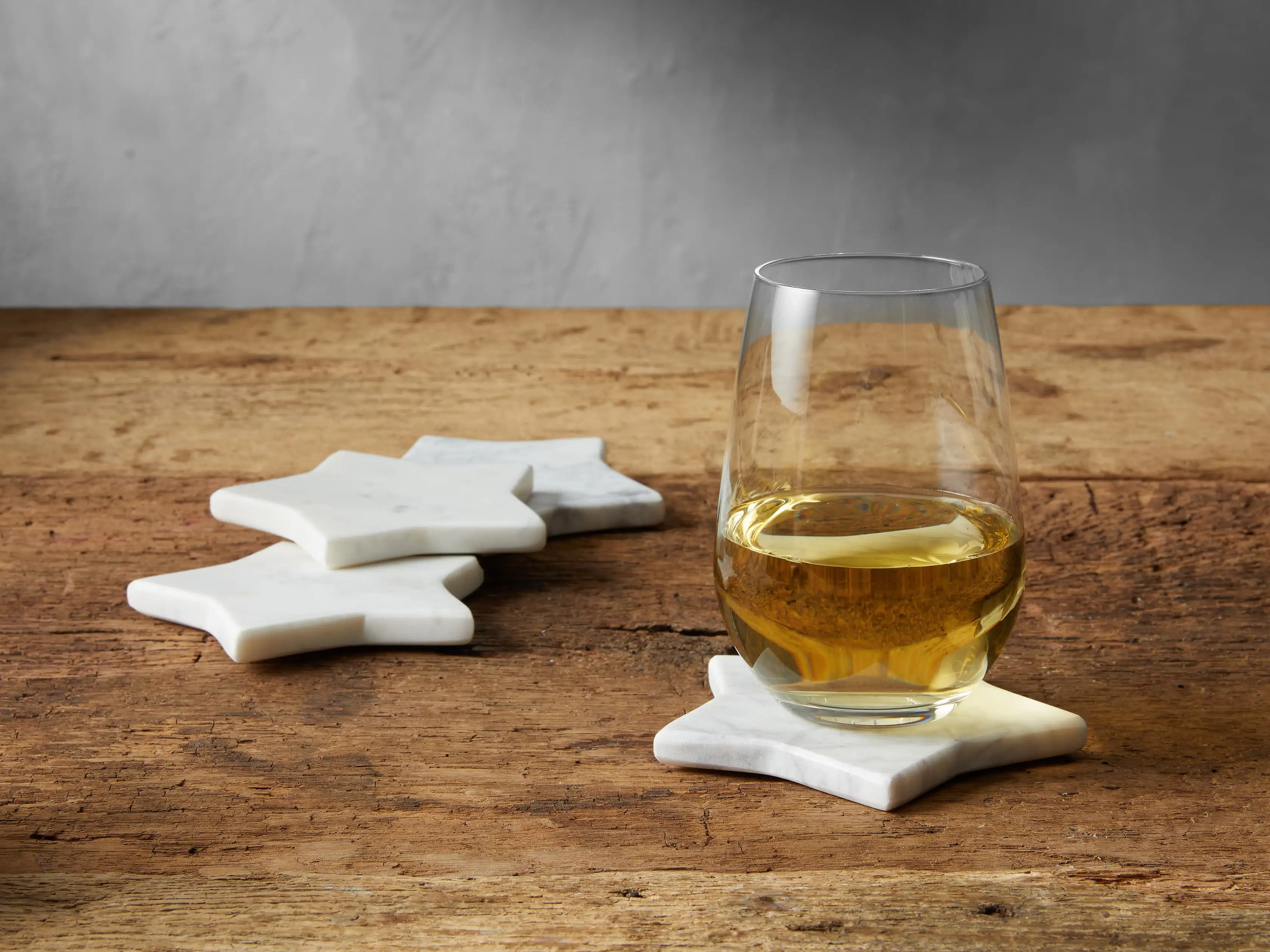 Marble Star Coasters (Set of 4) | Arhaus