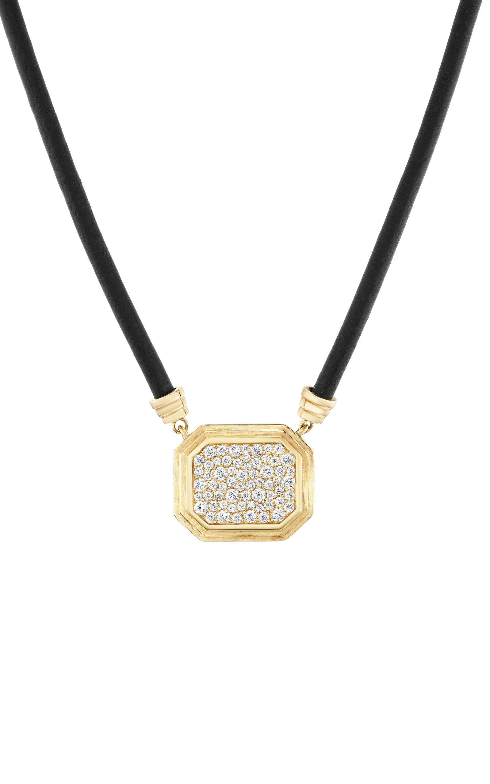 14K Yellow Gold Diamond Necklace | Moda Operandi (Global)