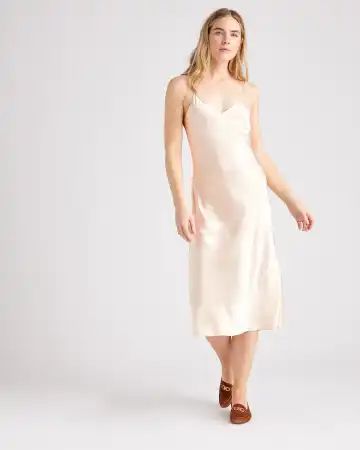 100% Washable Silk Slip Dress | Quince