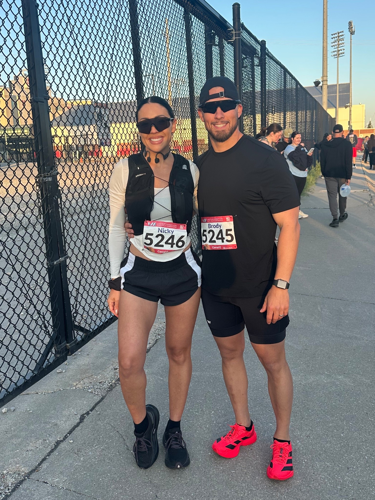 Race day! We did it!!!! Sharing what we wore for our first 13.1
Salomon race vest 
Active glasses 
Amazon active top
Free people shorts 

Brooks running shoes
Adidas running shoes 

#LTKStyleTip #LTKShoeCrush #LTKActive