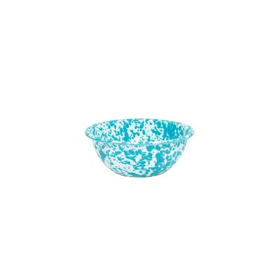 Crow Canyon Enamelware Splatter Cereal Bowls, Yellow | Wayfair North America
