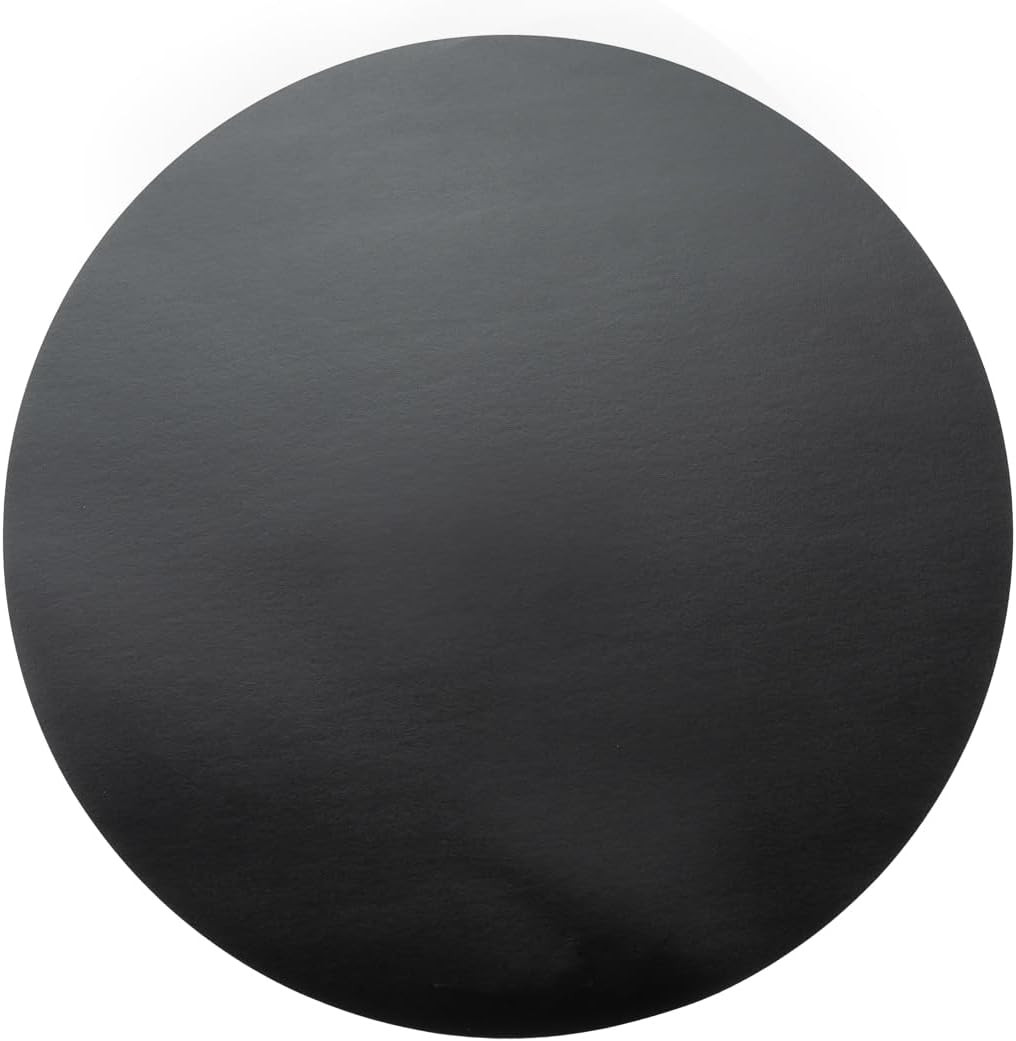 Restaurantware 15 Inch Round Placemats Set Of 6 Embossed Dining Table Placemats - Waterproof Easy... | Amazon (US)