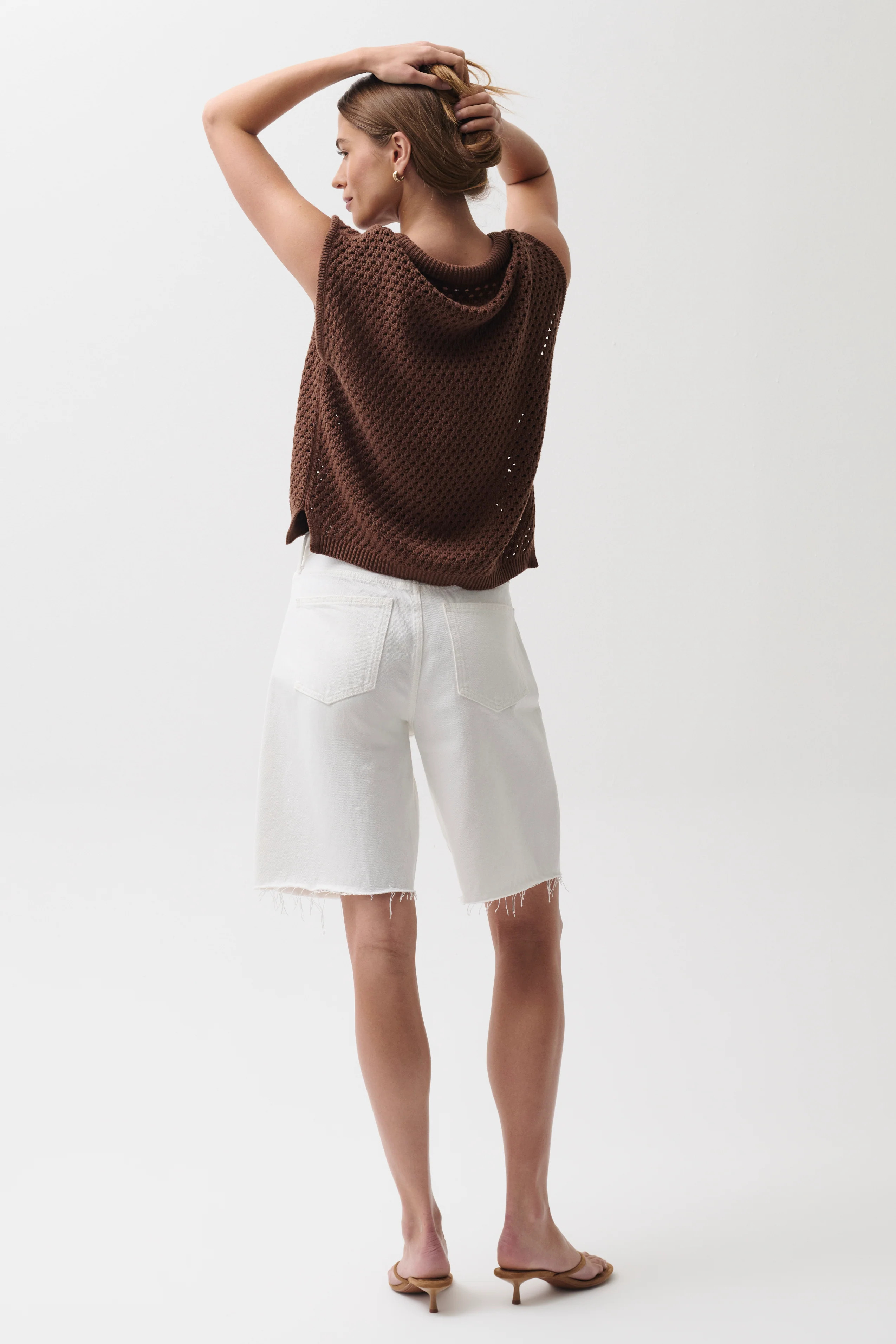 Nolan Relaxed Straight Cut Off - Paper White | Pistola Denim