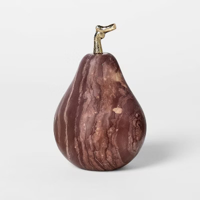 Marble Pear Figural Red - Threshold™ designed with Studio McGee | Target