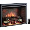PuraFlame 33 Inches Western Electric Fireplace Insert with Remote Control, 750/1500W, Black | Amazon (US)
