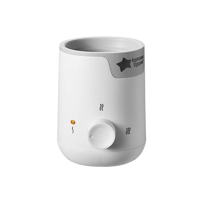 New, Modern Design- Tommee Tippee Easi-Warm Bottle & Food Warmer, White | Amazon (US)