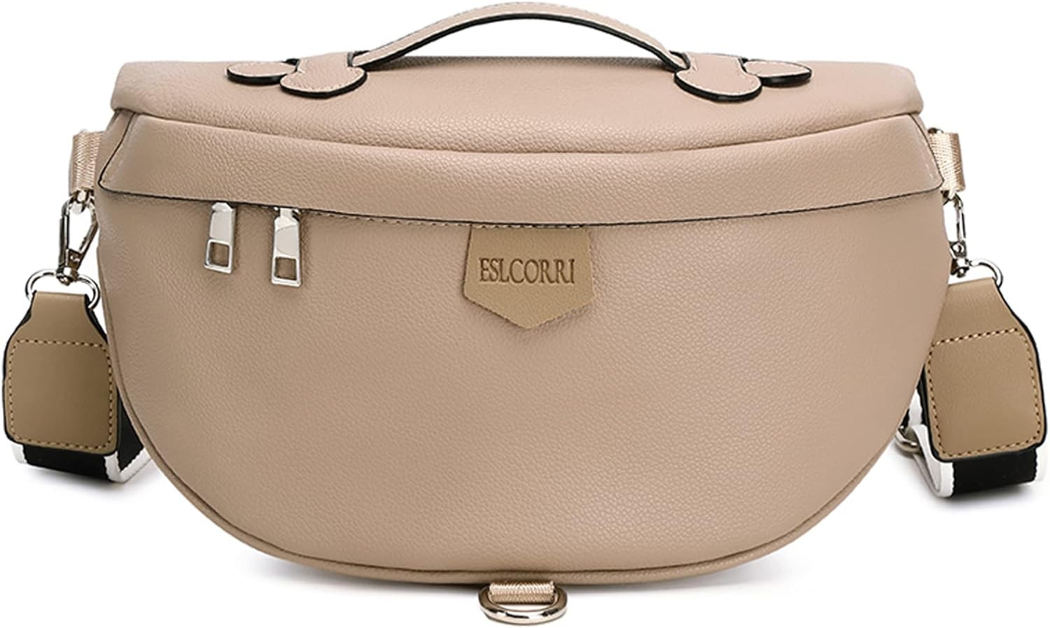 Eslcorri Crossbody Bags for Women - Fashion Sling Purse Shoulder Bag Fanny Pack Leather Causal Ch... | Amazon (US)