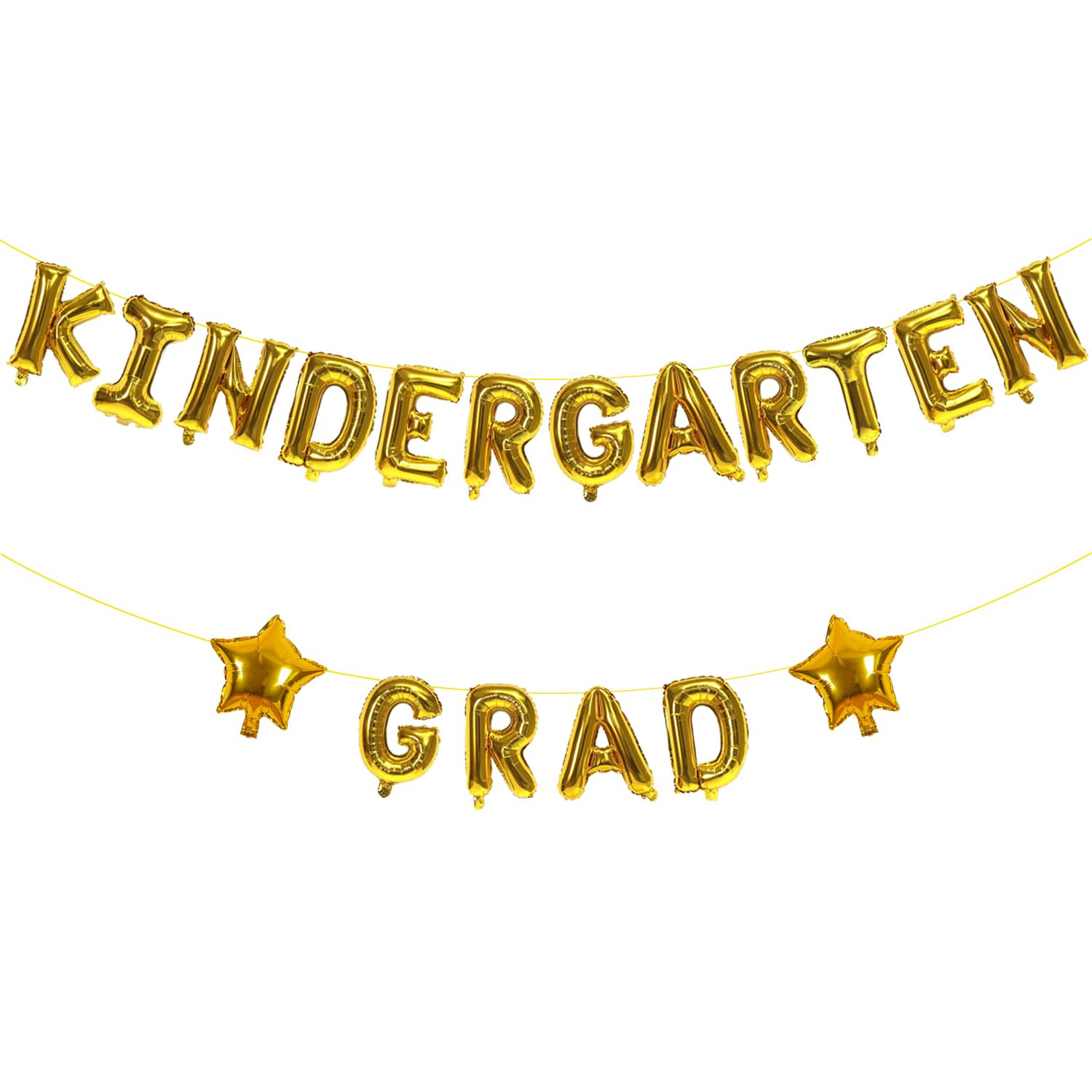 Kindergarten Grad Balloons for Kindergarten Graduation Decorations, Kindergarten Graduation Banne... | Amazon (US)