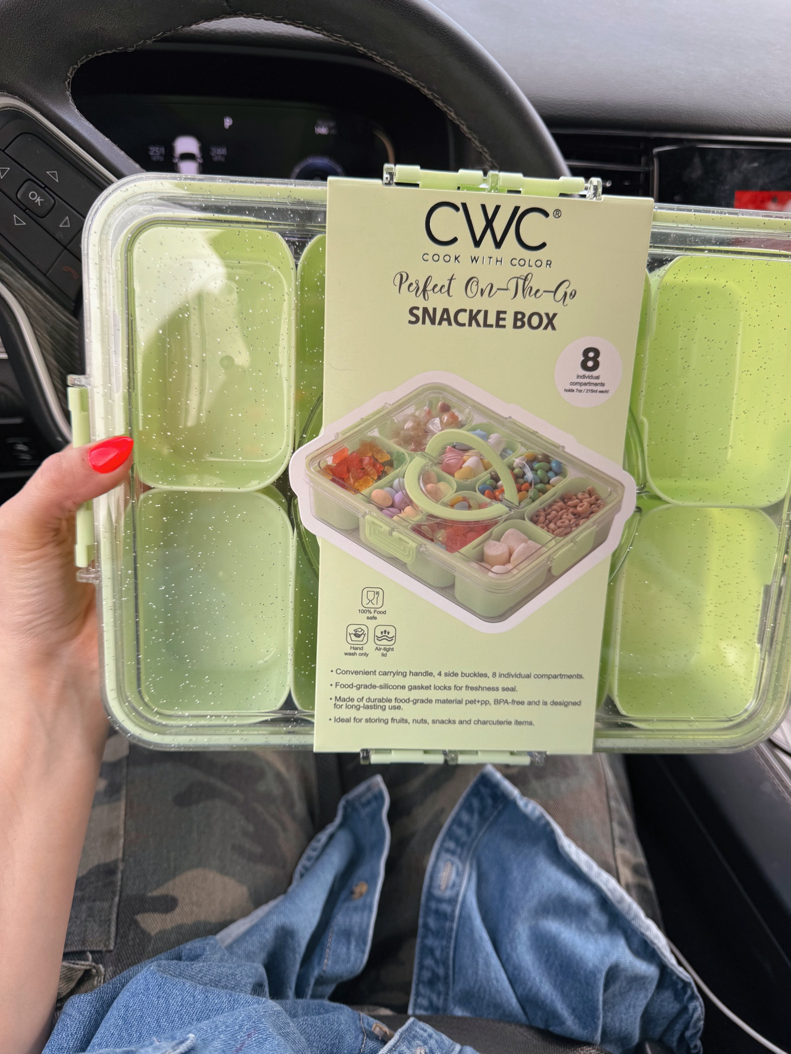 $10!!! Large snackle box for spring and summer! 