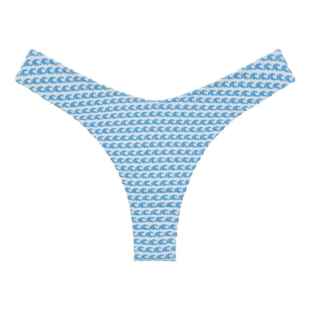 Wave Repeat Lulu (Zig-Zag Stitch) Bikini Bottom | Montce