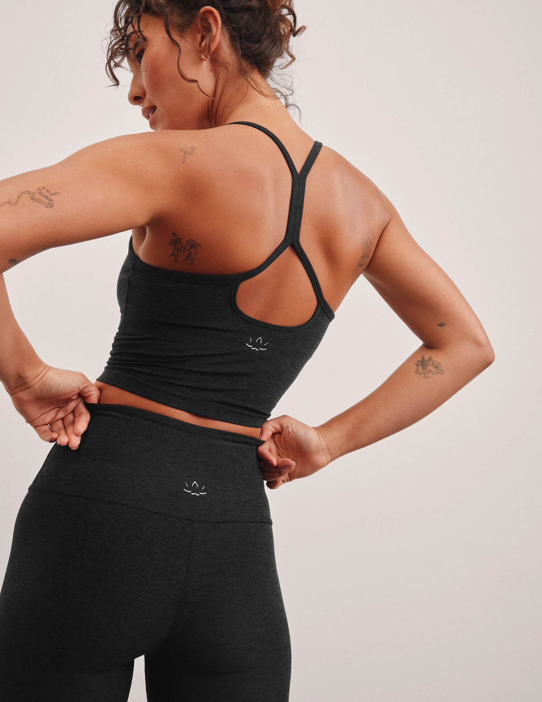 Spacedye Slim Racerback Cropped Tank | Beyond Yoga | Beyond Yoga