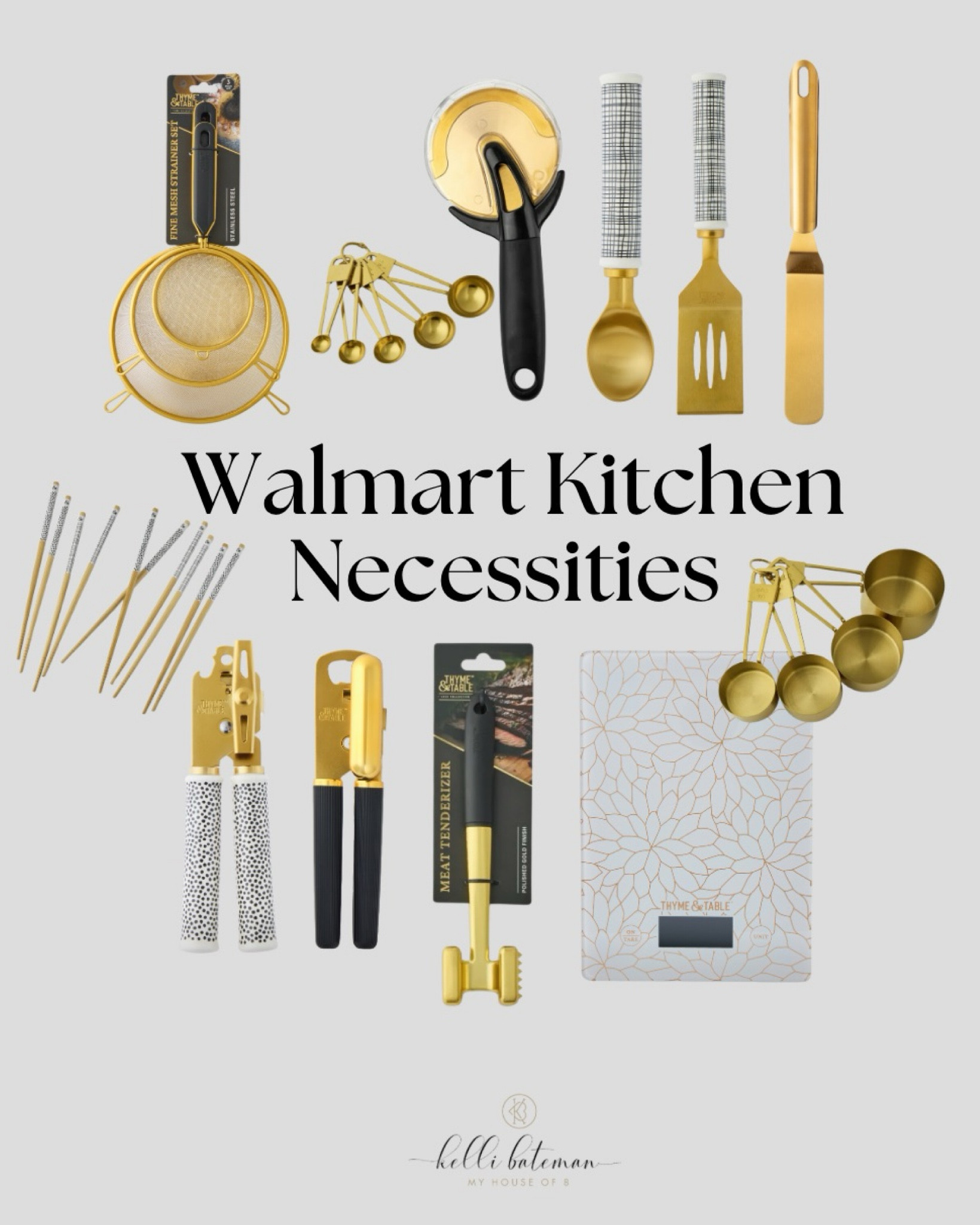 Cutest kitchen necessities from Walmart! 