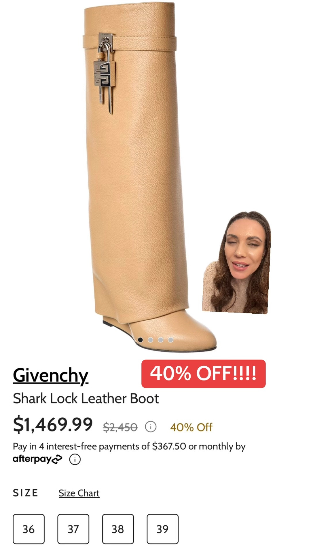Givenchy Shark Boots on SALE!!!! 40% off Givenchy boots!! 👢 Yes, this is real!! 🦈 

#LTKShoeCrush #LTKSaleAlert #LTKSeasonal