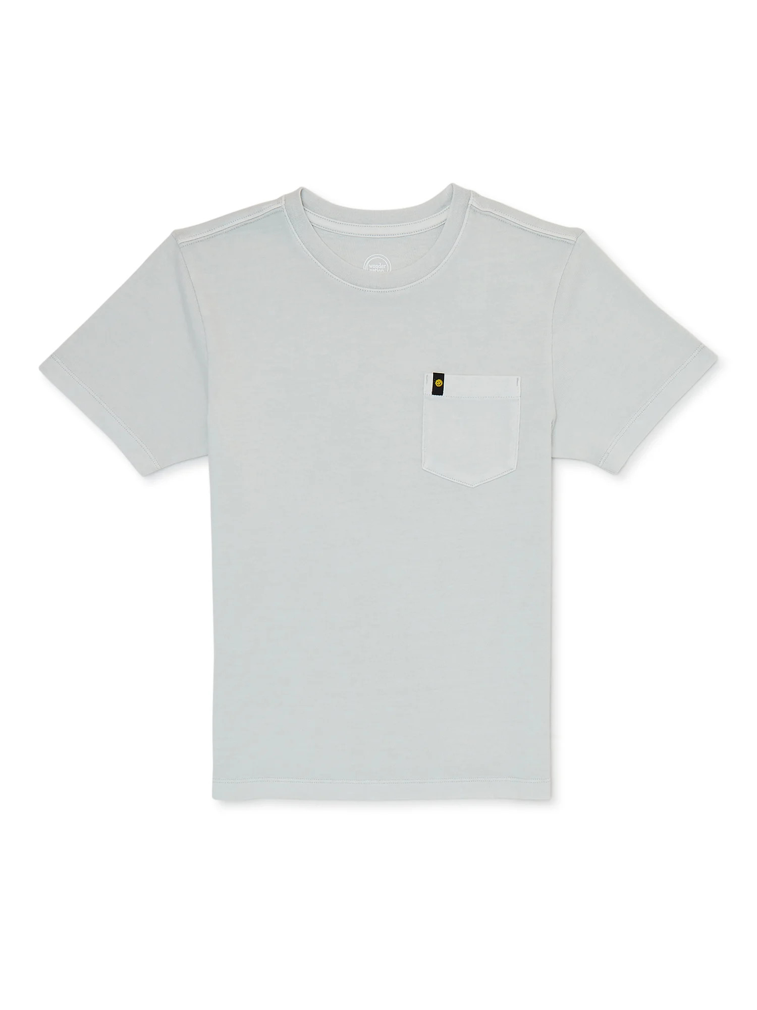 Wonder Nation Boys Short Sleeve Pocket T-Shirt, Sizes 4-18 & Husky | Walmart (US)