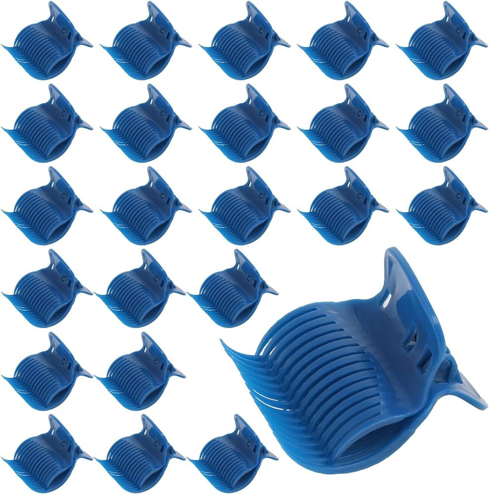 Tbestmax 24 Hot Roller Clips for Hair Curler Claw Clip Replacement Hair Section Styling for Women... | Amazon (US)