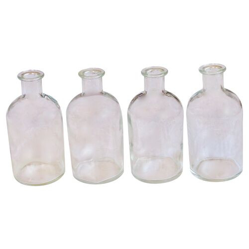 Apothecary Bottles, S/4 | One Kings Lane