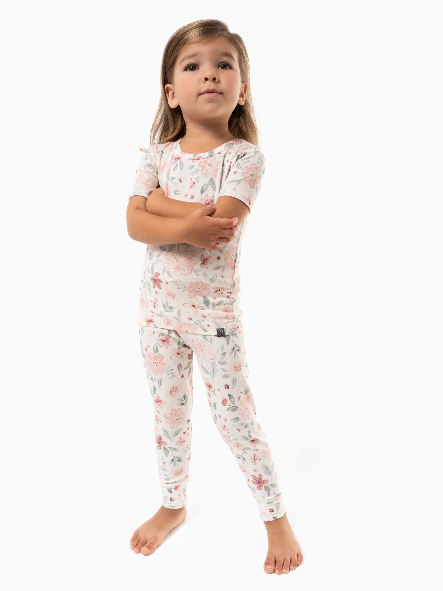 Modern Moments by Gerber Toddler Unisex Super Soft Livaeco Viscose Tight Fitting Pajama Set, Size... | Walmart (US)