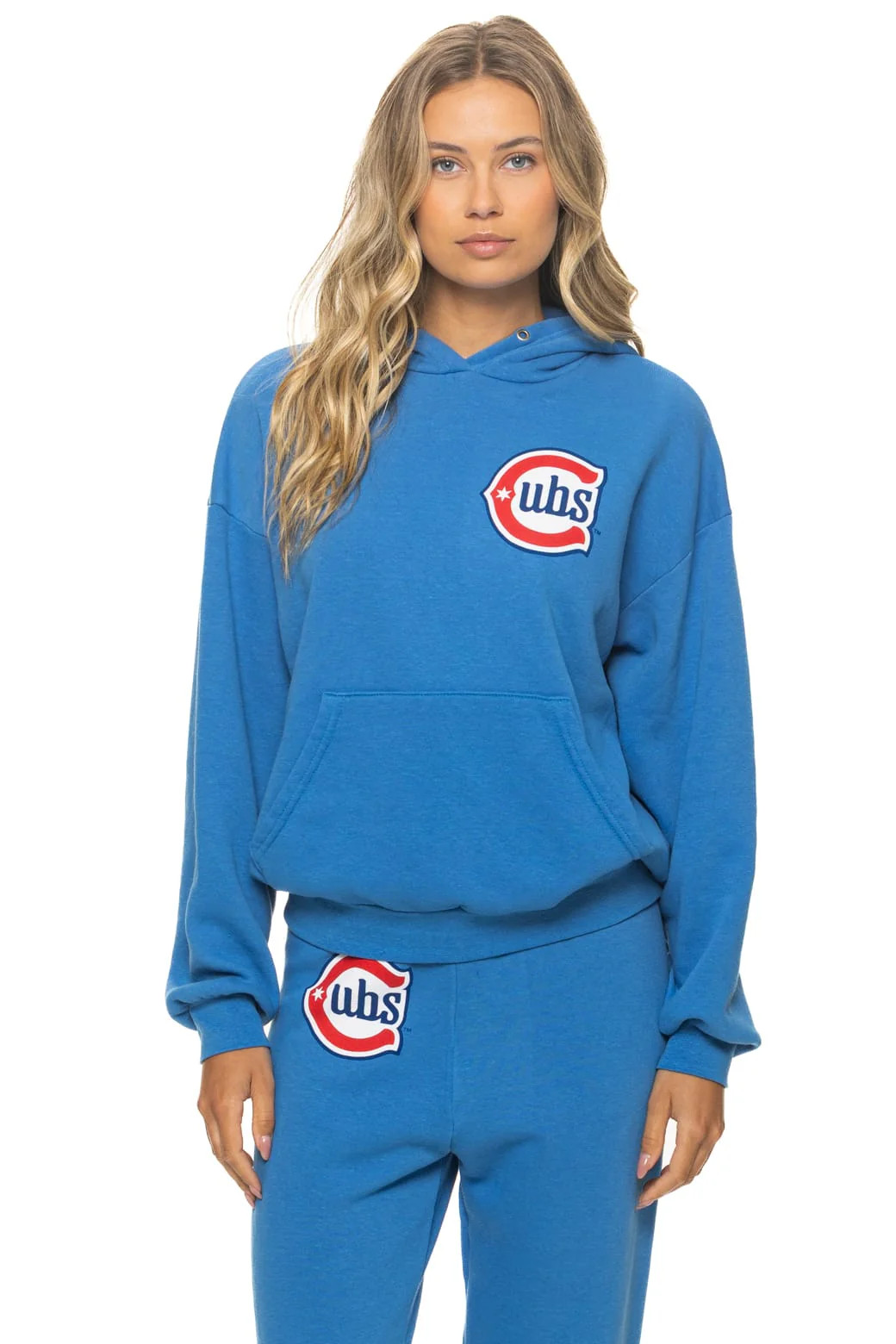 CHICAGO CUBS 2026 RELAXED PULLOVER HOODIE - COBALT | Aviator Nation