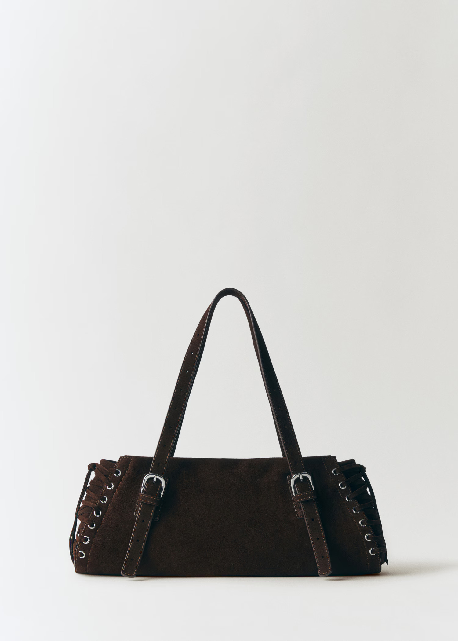 Bow leather bag | MANGO (UK)