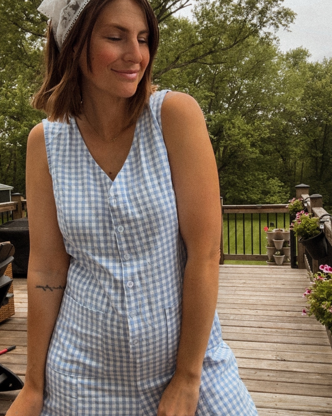FP inspired / summer / Spring / Amazon find / jump suit / gingham

5’8” around 150lbs postpartum
Comfy and cute 
Wearing a medium 🫶

#LTKmomlife #LTKgrwm #LTKootd