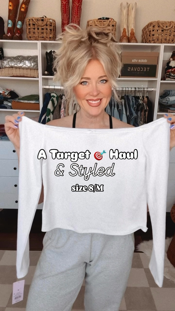 A Target Haul & Styled 🎯✨
I’m a size 8/M in everything. If you want the jeans to have a more loose fit I’d say size up. 


#LTKOver40 #LTKFindsUnder50 #LTKWatchNow