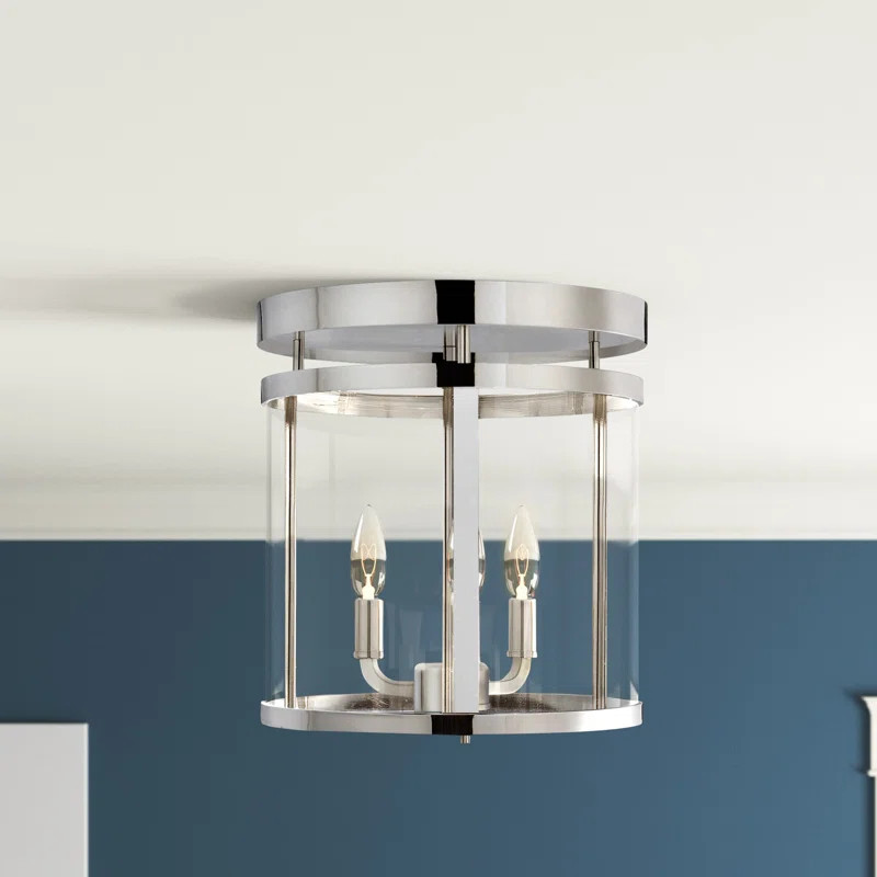 Ryne Glass Flush Mount | Wayfair North America