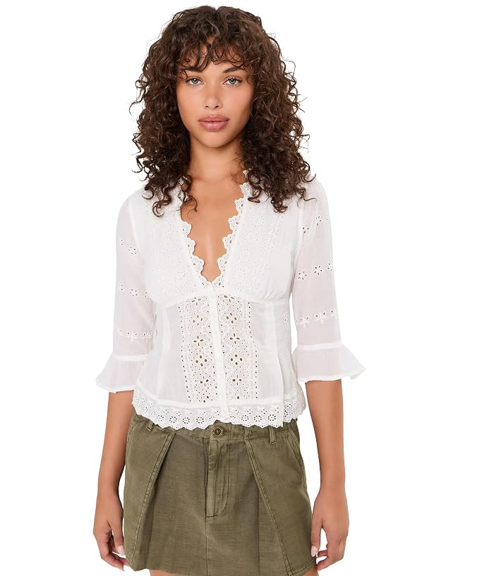 Salone Eyelet Top | Zappos.com