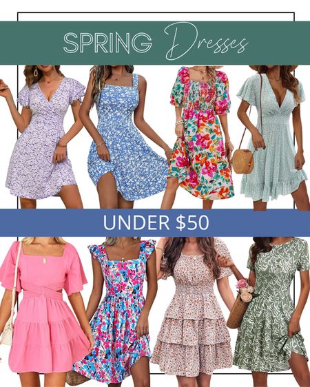 Spring dresses under $50

#LTKfindsunder50 #LTKSeasonal #LTKstyletip