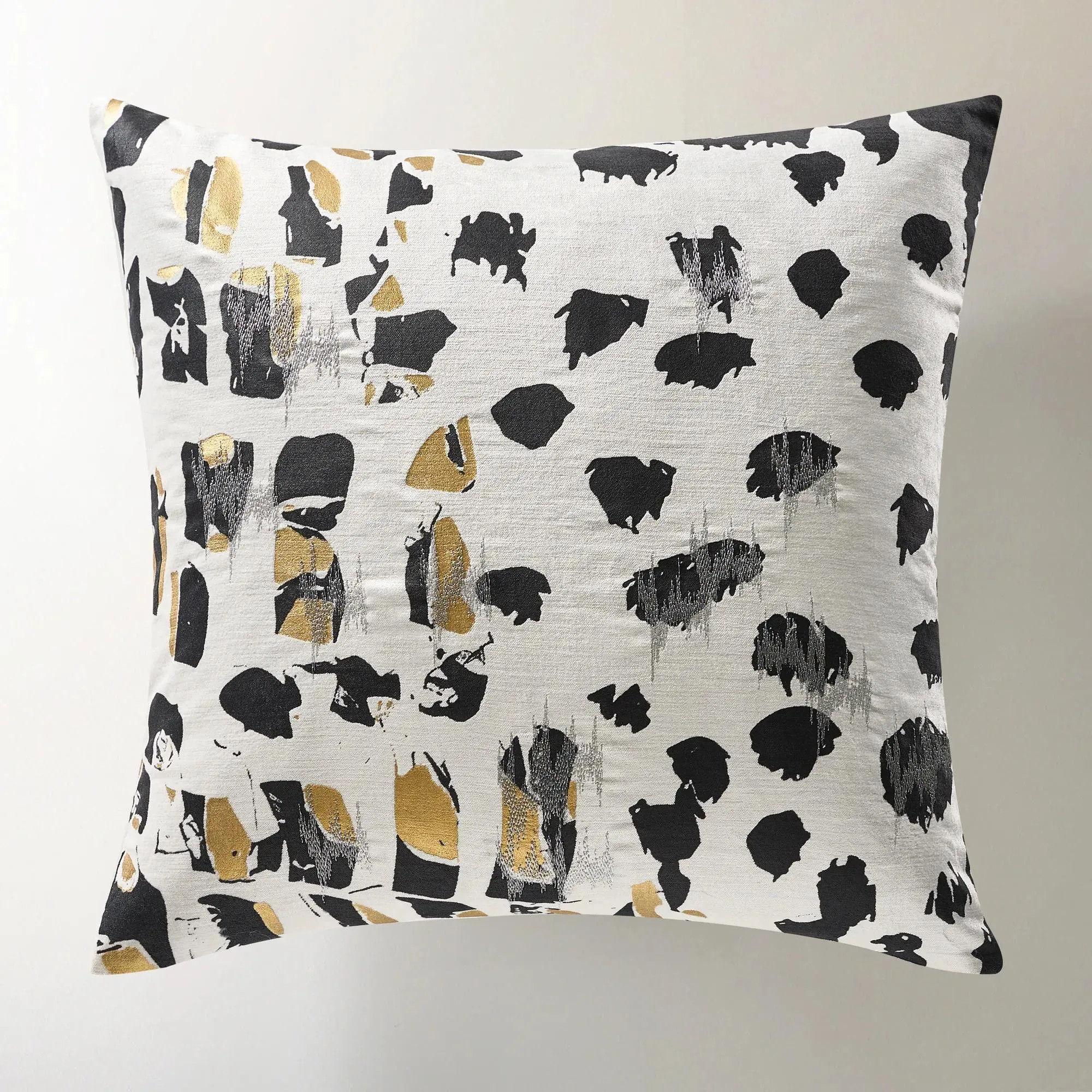Davina Spot Embroidered Pillow 22" | Z Gallerie