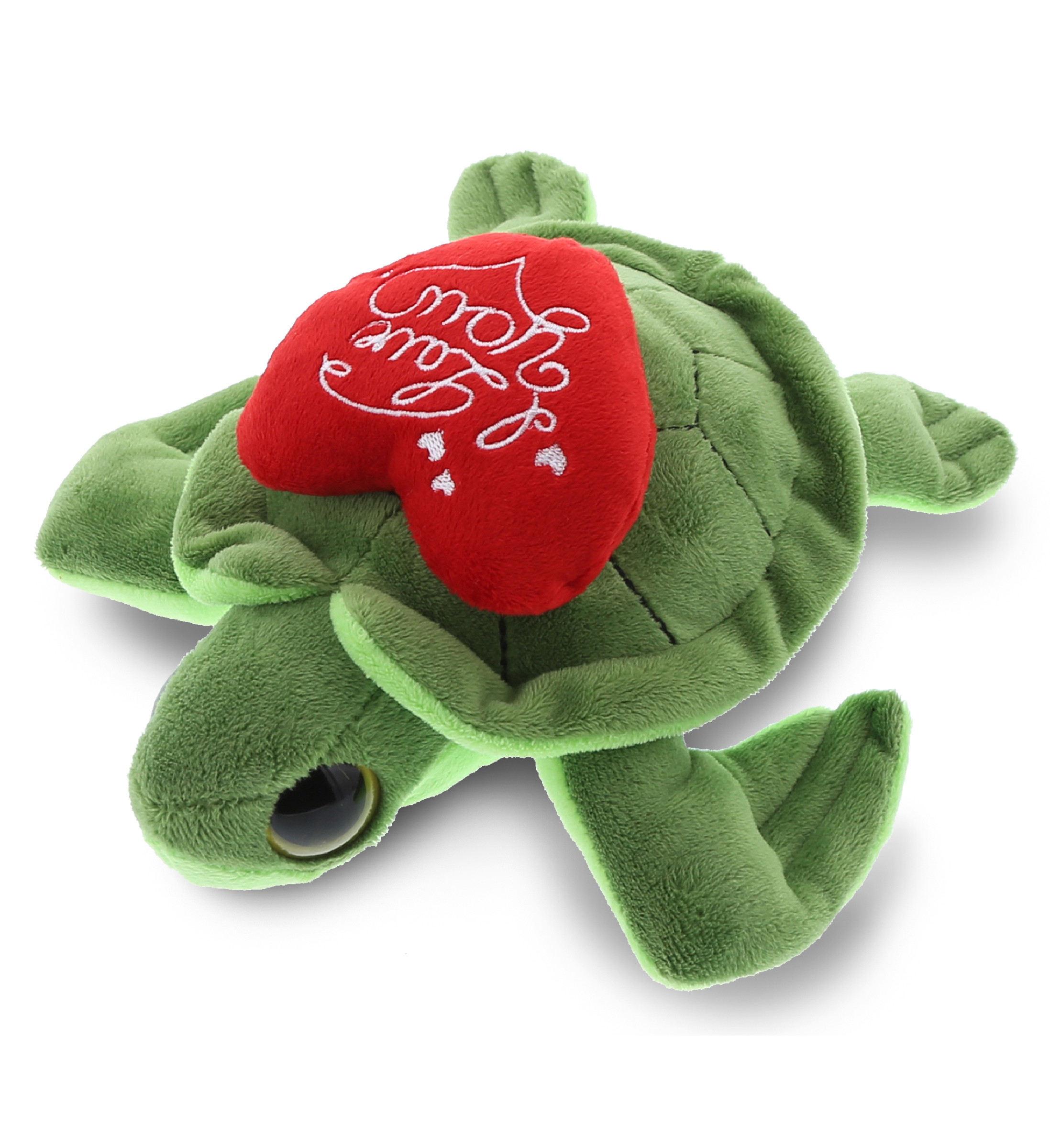 DolliBu I Love You Plush Big Eye Sea Turtle – Cute Stuffed Animal with Heart Message for Valent... | Walmart (US)