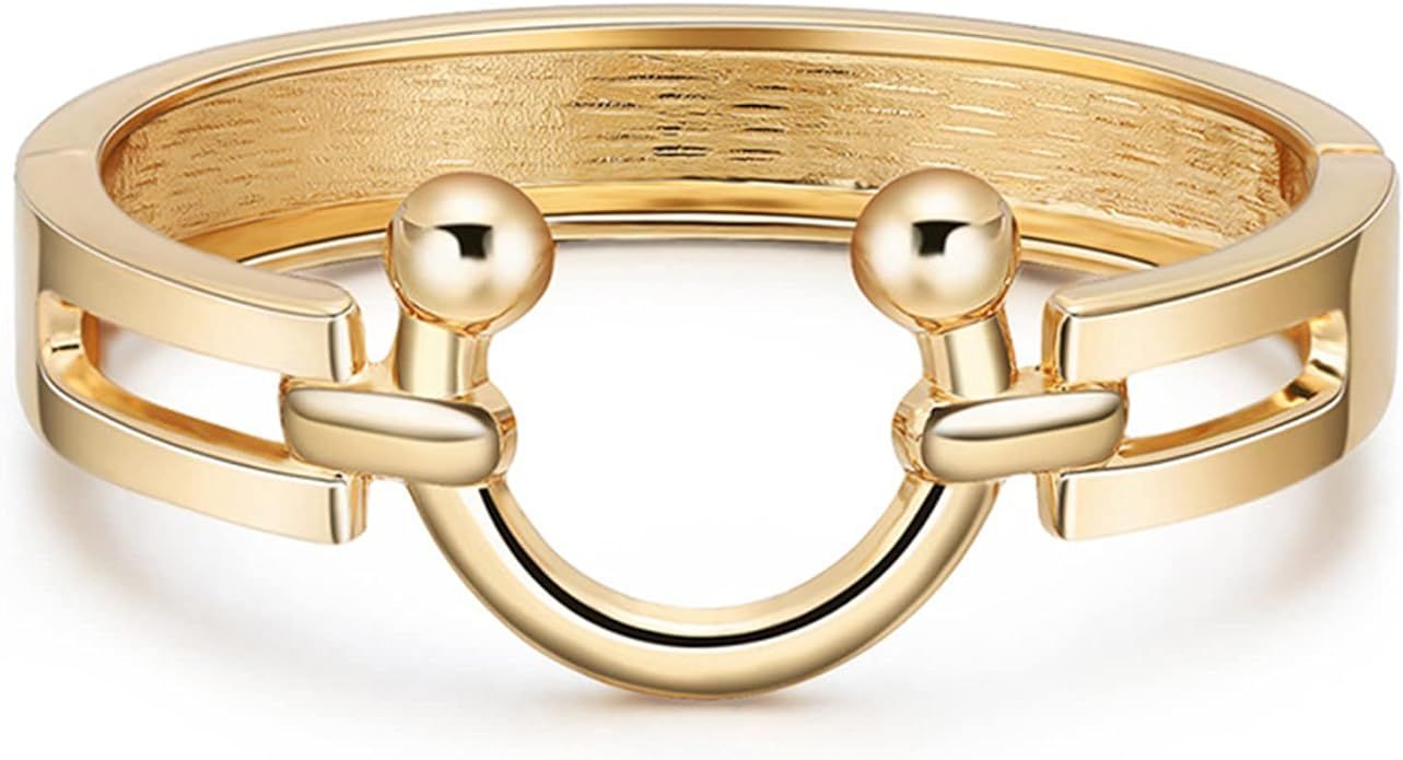 Long tiantian Gold Bracelets for Women Gold Cuff Bracelets for Women Chunky Bangle Bracelet Gold ... | Amazon (US)