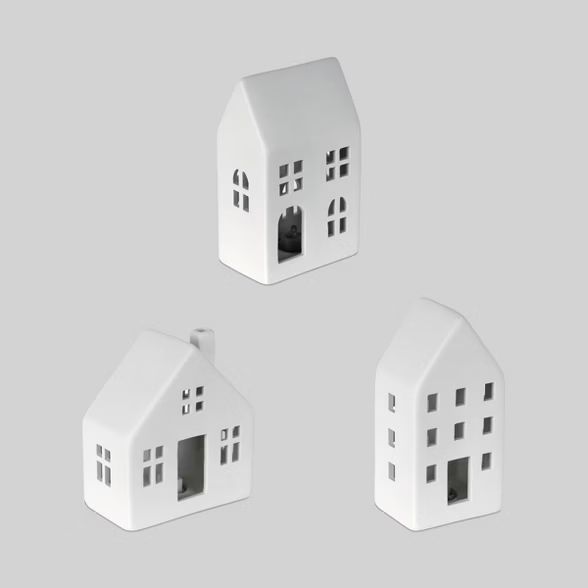 3ct Ceramic Houses - Bullseye's Playground™ | Target