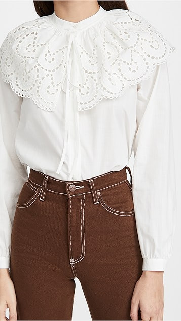 Long Sleeve Valerie Blouse | Shopbop