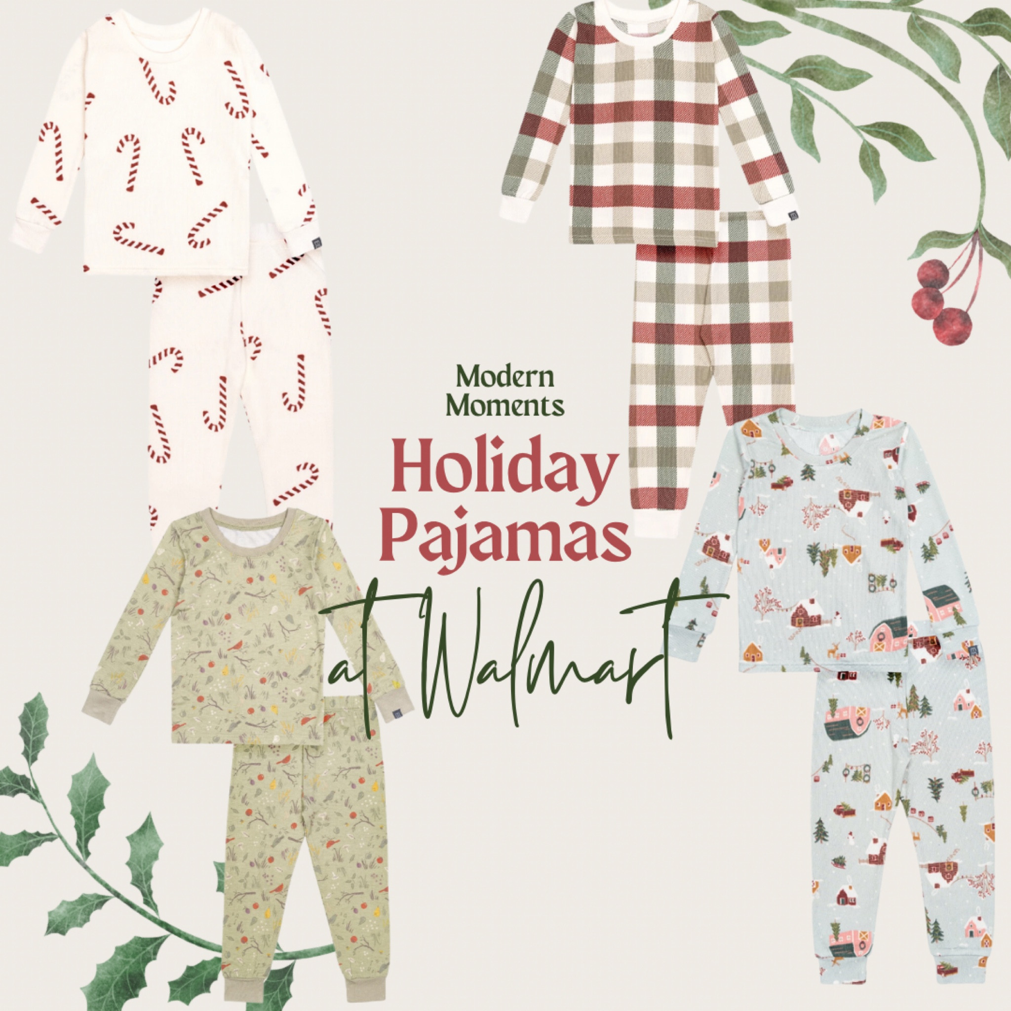 The softest pajamas you will ever touch! Brand: Modern Moments at Walmart. 

#LTKHoliday #LTKCyberWeek #LTKKids