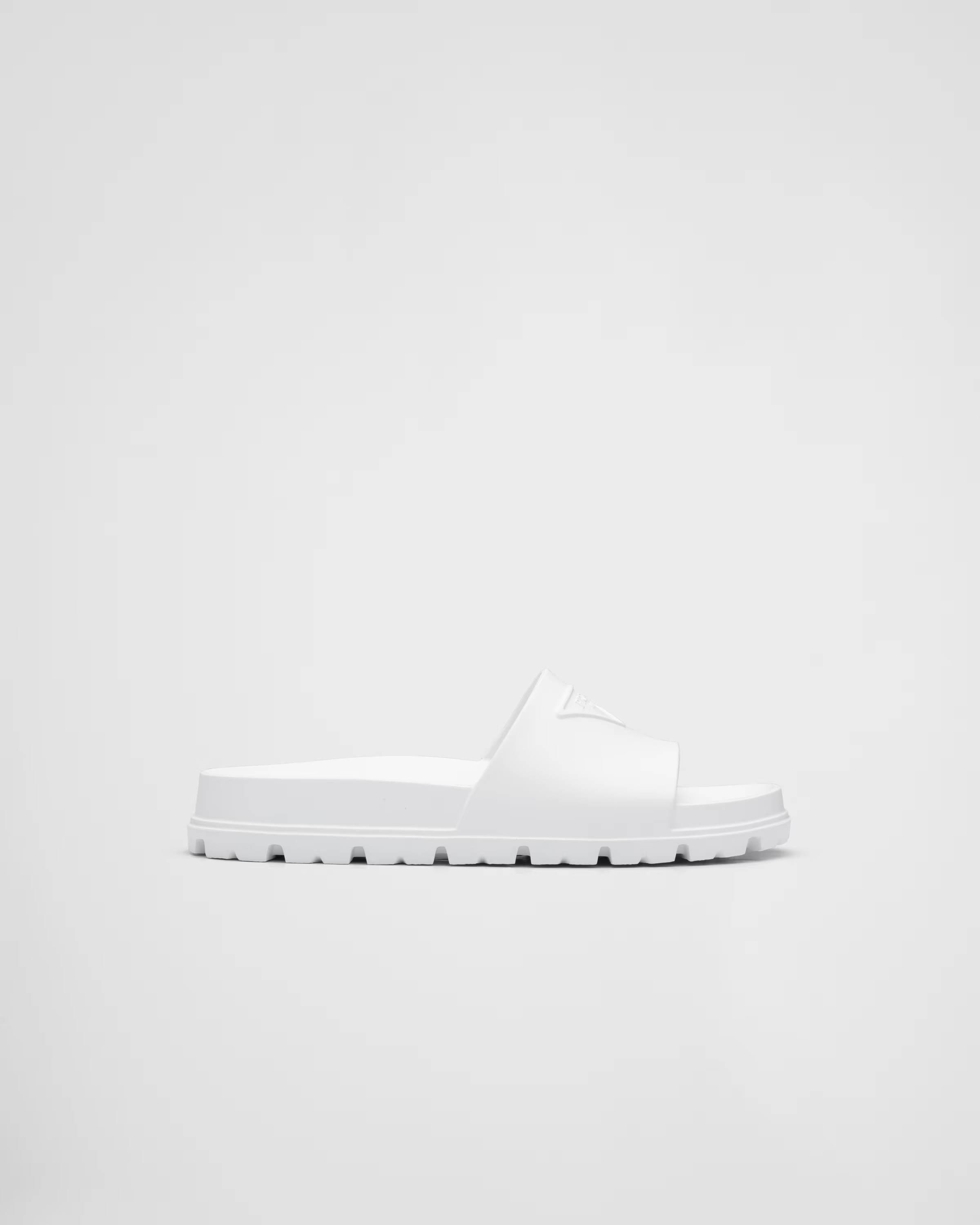 Rubber slides | Prada Spa US