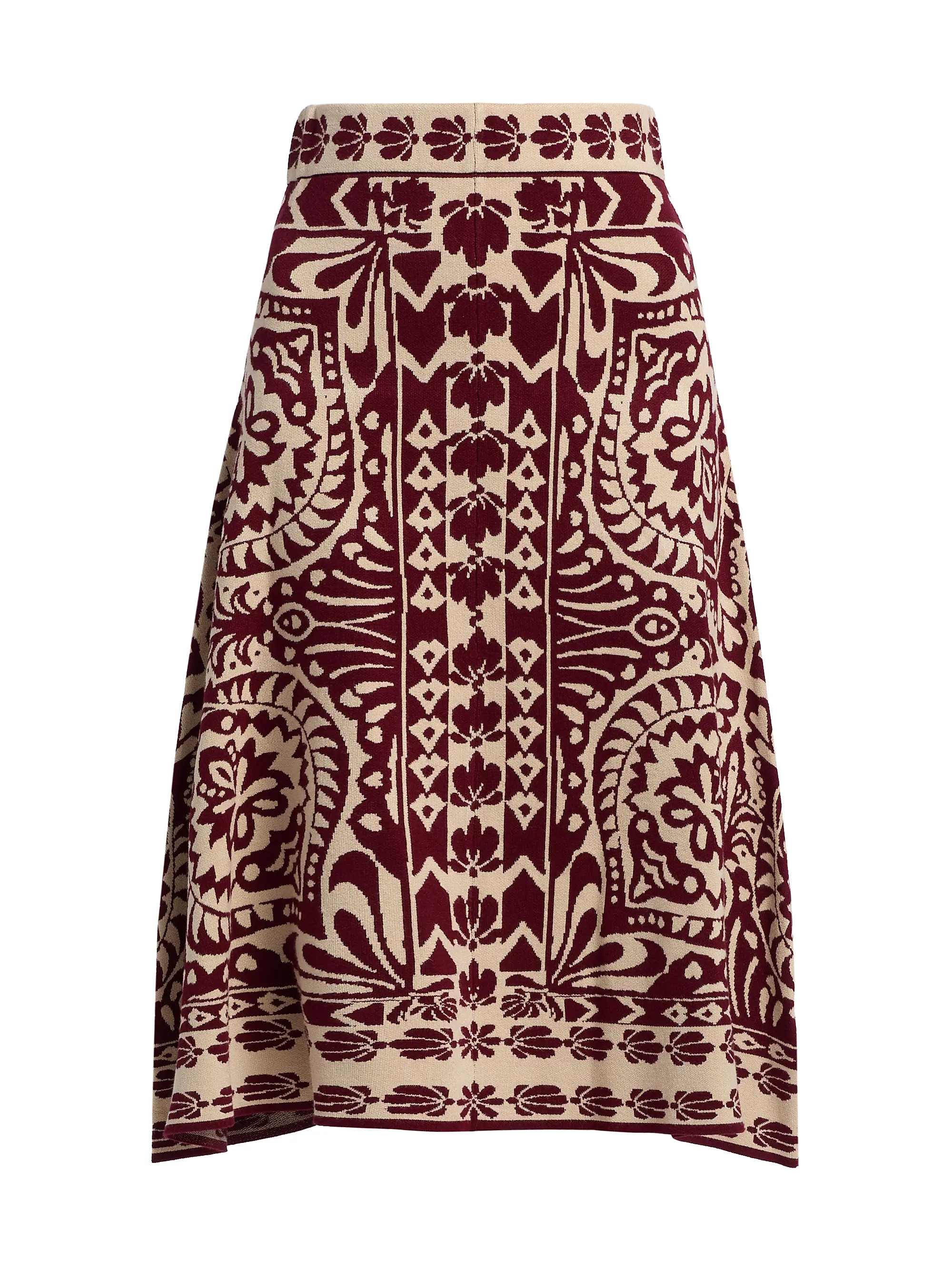 Pineapple Love Intarsia-Knit Midi-Skirt | Saks Fifth Avenue