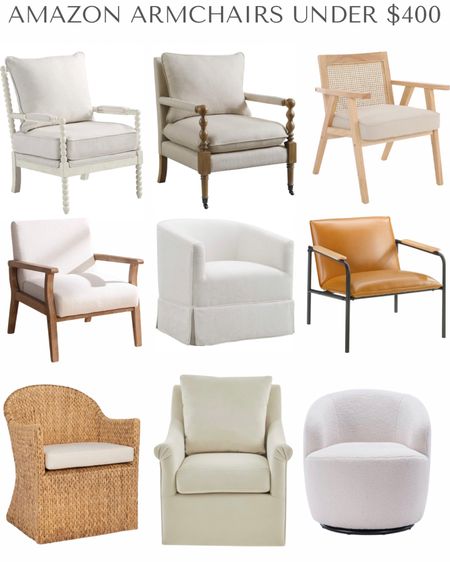 Amazon armchairs under $400!  Perfect for a living room, office or bedroom !

#LTKFind #LTKstyletip #LTKhome