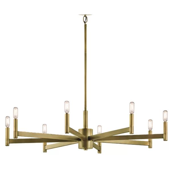 Pembroke 8 - Light Candle Style Classic / Traditional Chandelier | Wayfair North America